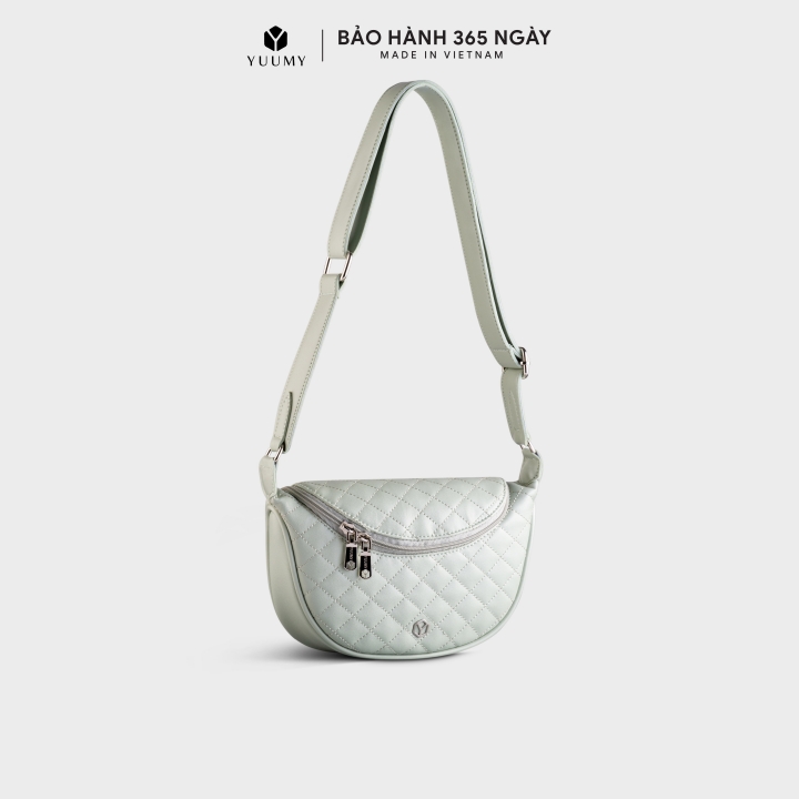 Túi đeo chéo da nữ bao tử cá tính yuumy seasand yn174
