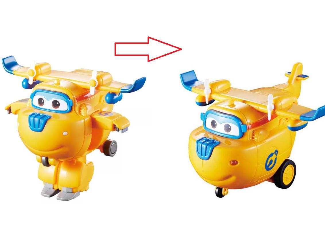 đồ chơi Super Wings Đội Bay Siêu Đẳng Mô hình máy bay mini