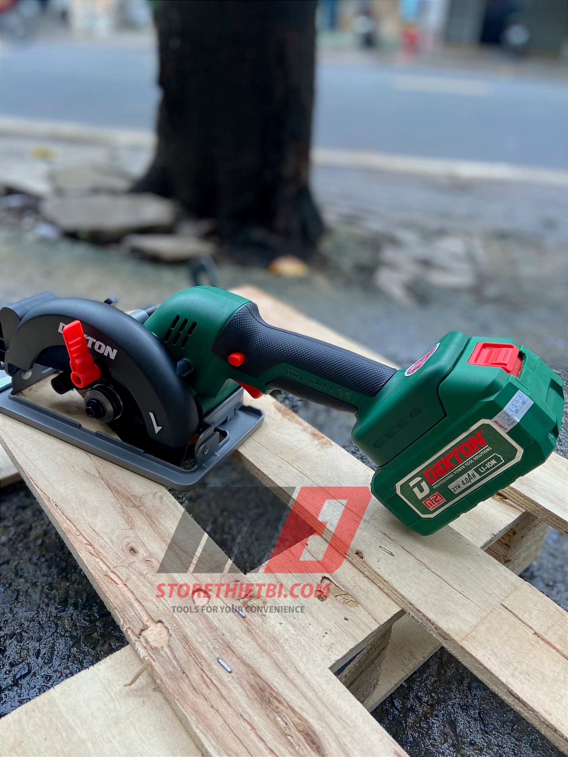 M21-CS05BL Máy cưa gỗ dùng pin Dekton