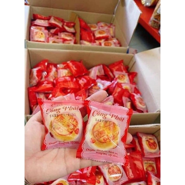 combo 10 BÁNH PÍA MINI CÓ TRỨNG CÔNG PHÁT siêu ngon