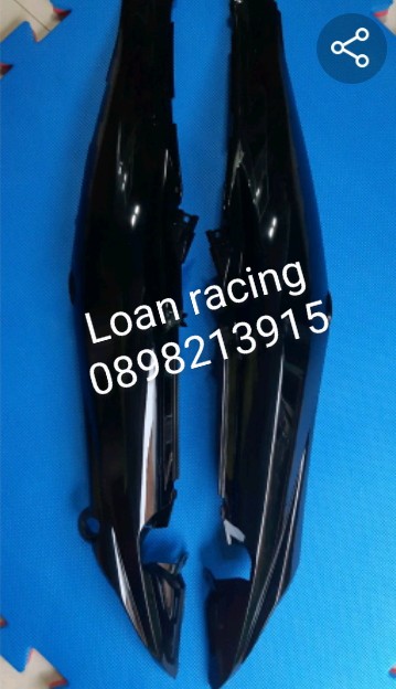 Ốp sườn Jupiter MX đen Yamaha