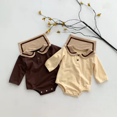 Baby Romper Long Sleeve Clohting Newborn Bodysuit Autumn Winter 0-2 Years Old