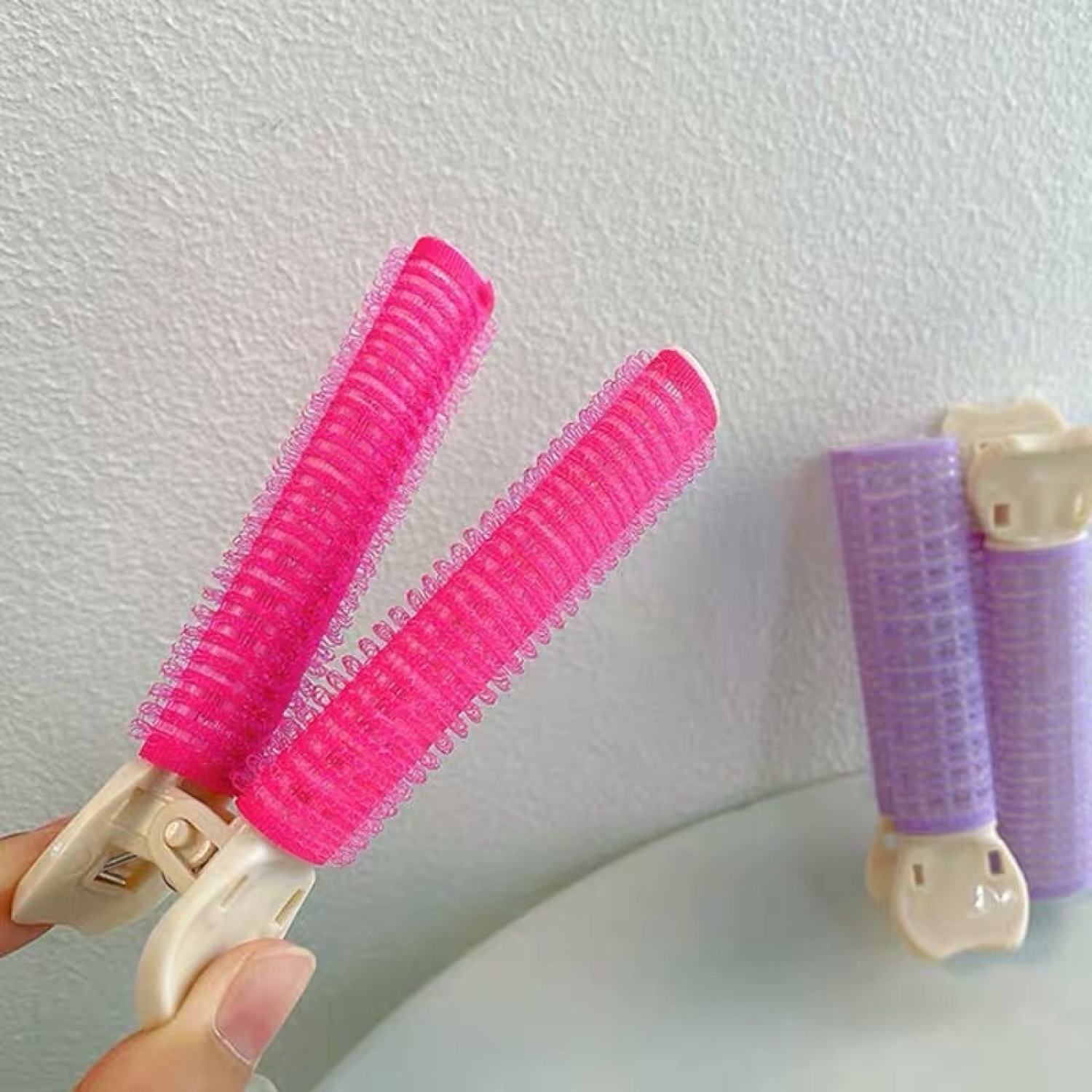 Kẹp uốn phồng chân tóc mái phong cách Hàn Quốc KBSP018