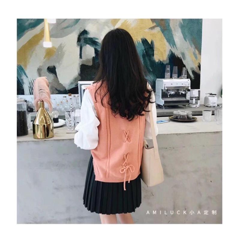 Áo len gile nữ , hàng đẹp , len mịn ( không kèm áo trong )