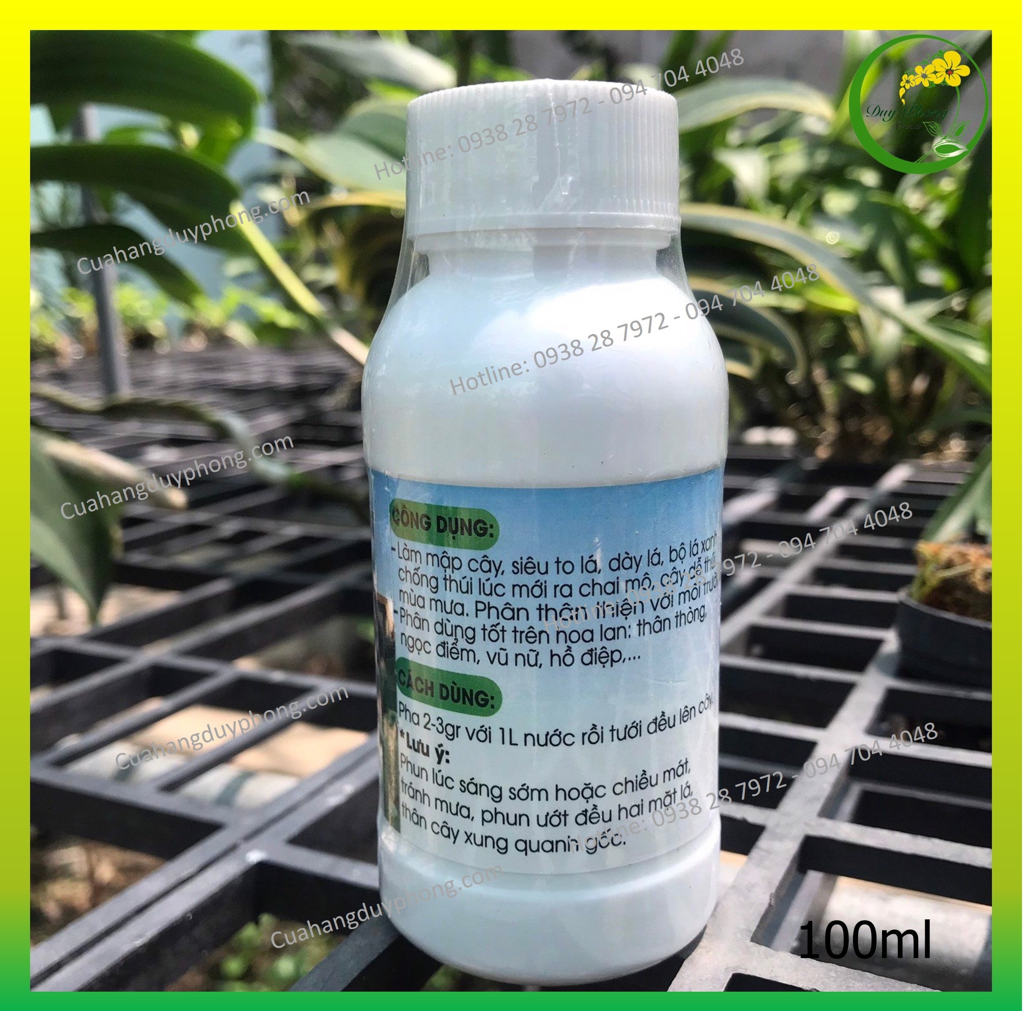 Phân lá mít - 100ml | Mập cây, dày lá đặc biêt cho lan