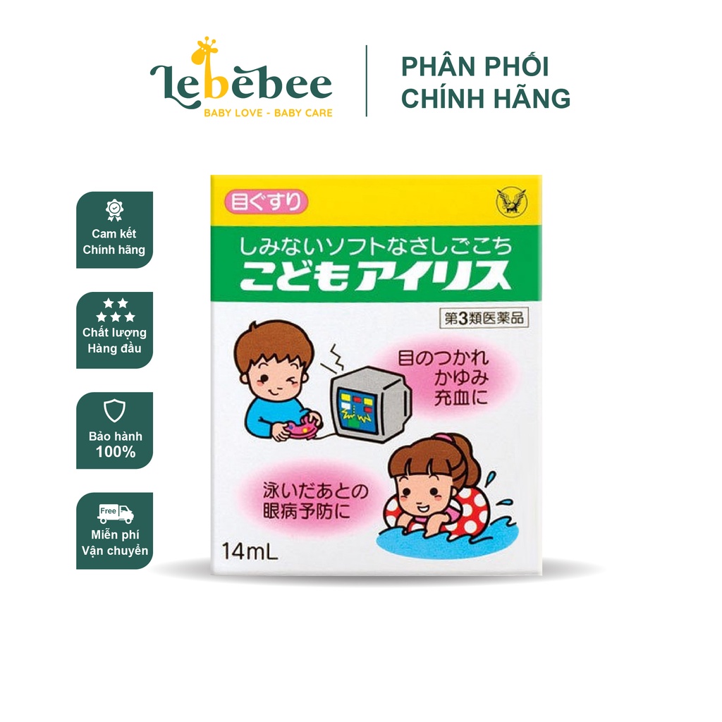 Nhỏ Mắt Nhật Cho Bé Dùng Ipad, Iphone