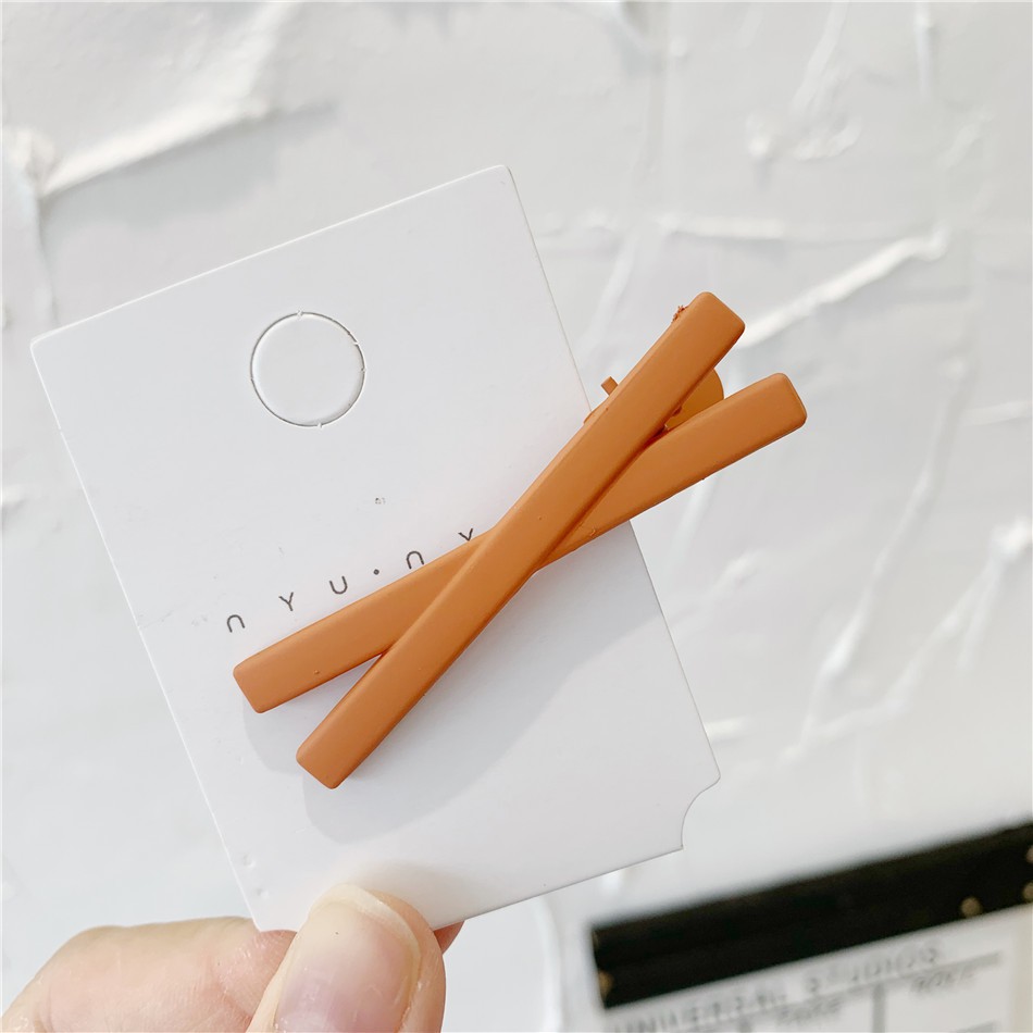 Kẹp tóc chữ X chọn màu