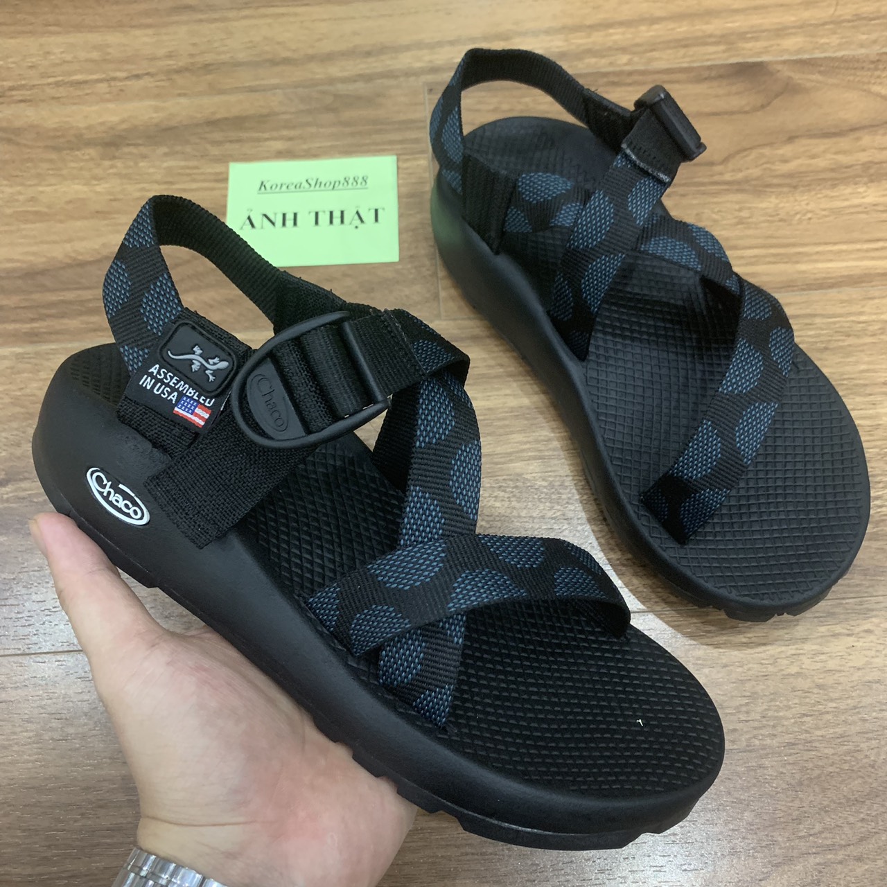 Dép Xăng Đan Nam Chaco Quai Dù Mã D156