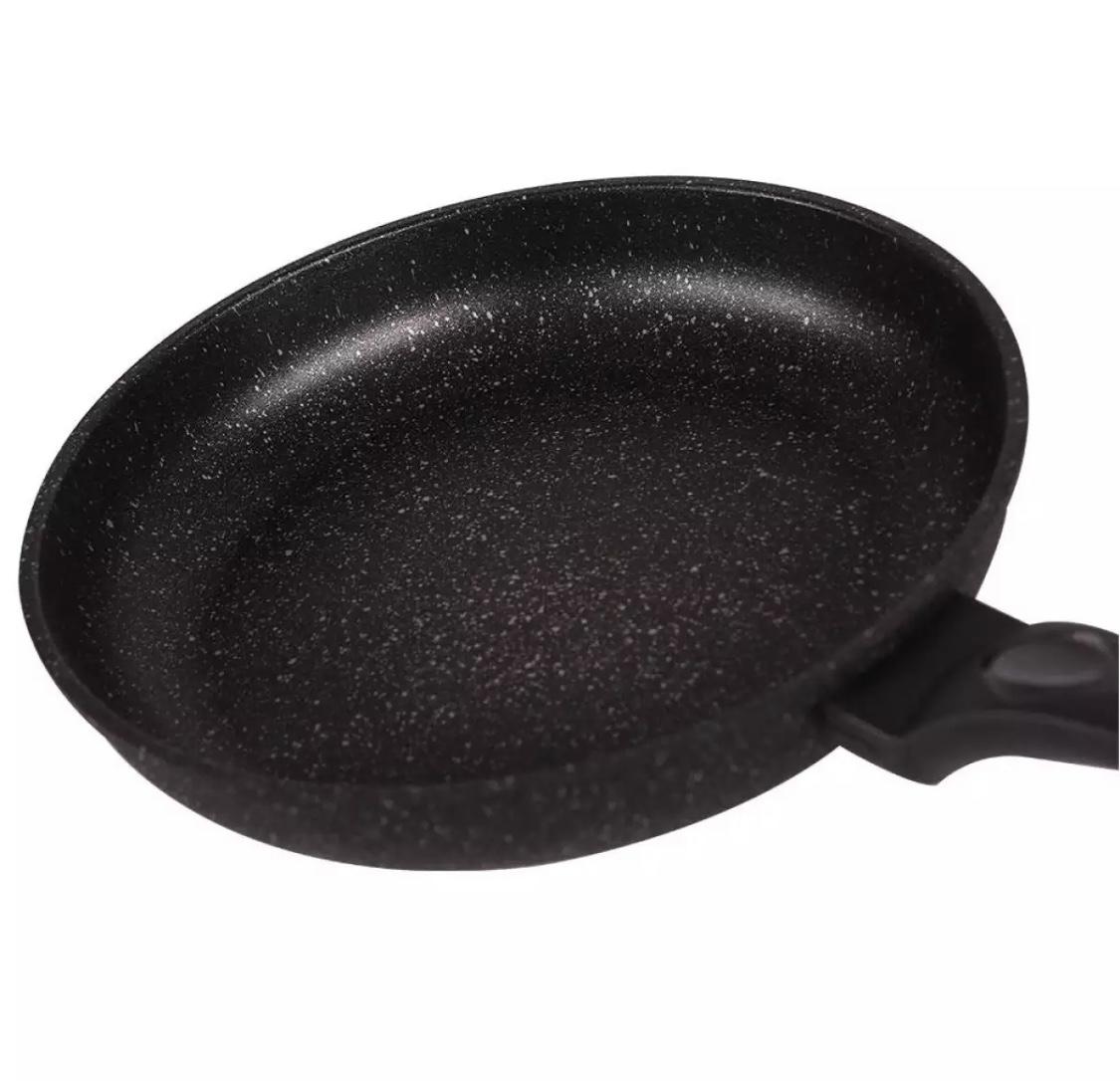 Chảo siêu bền đá SUNHOUSE 28cm SBD28 (Đen)