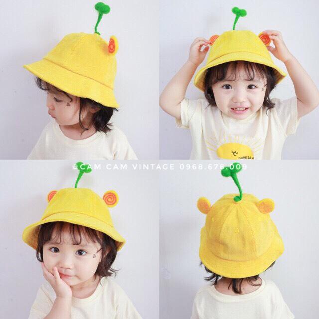 Mũ mầm cây Maruko 3D nhung cute
