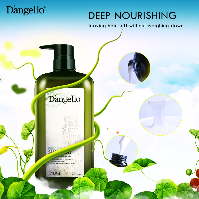 Dầu xả phục hồi siêu mượt Dangello Keratin 500ML