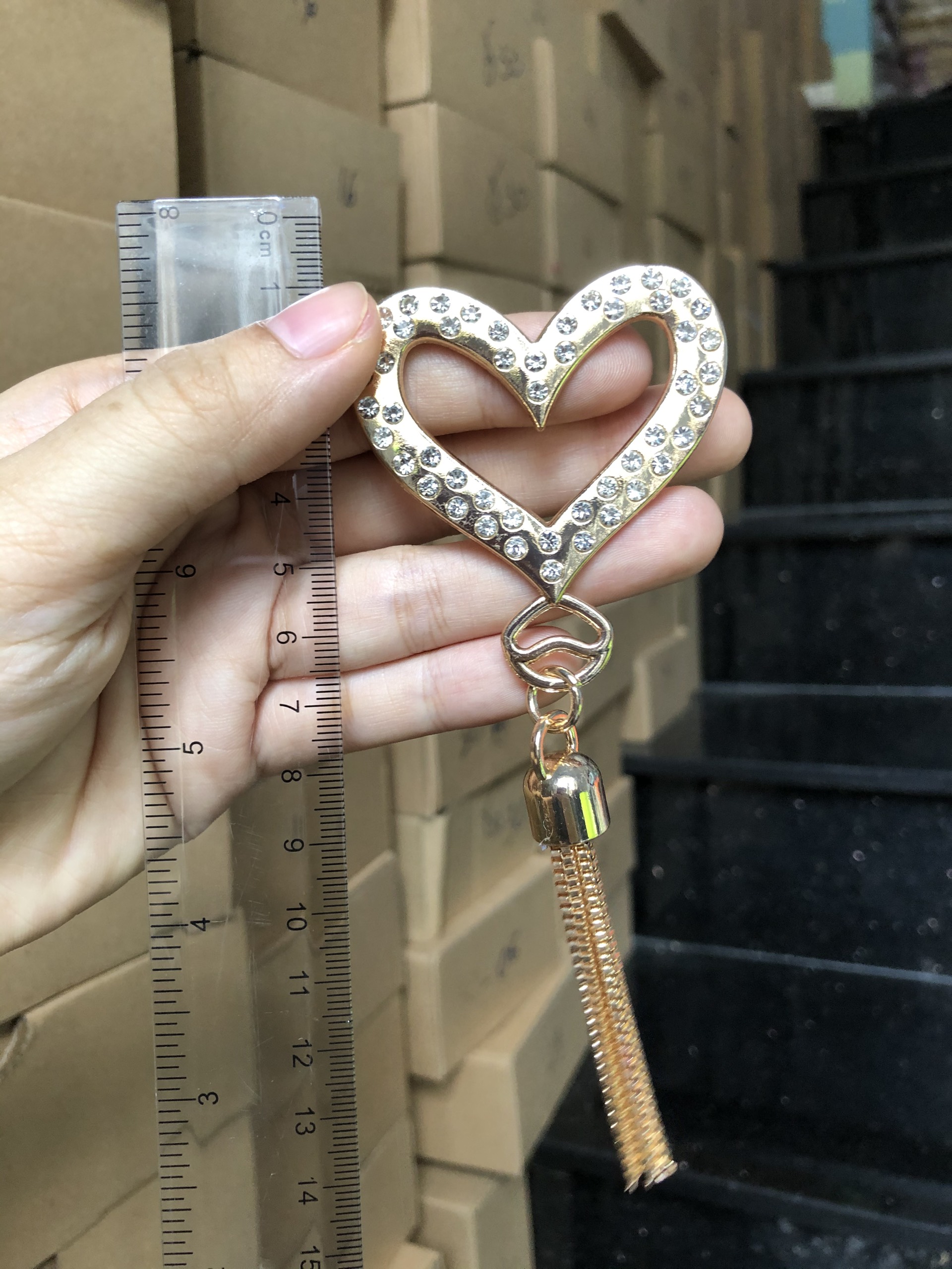 Mac Heart Tassel Decoration 25K/Piece