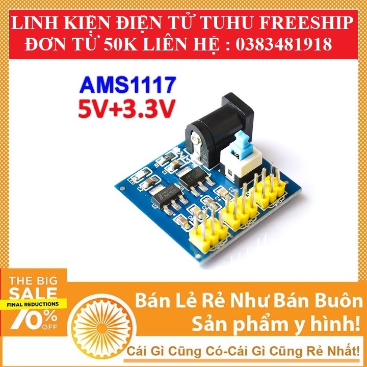 module hạ áp 12v xuống 5v và 3.3v