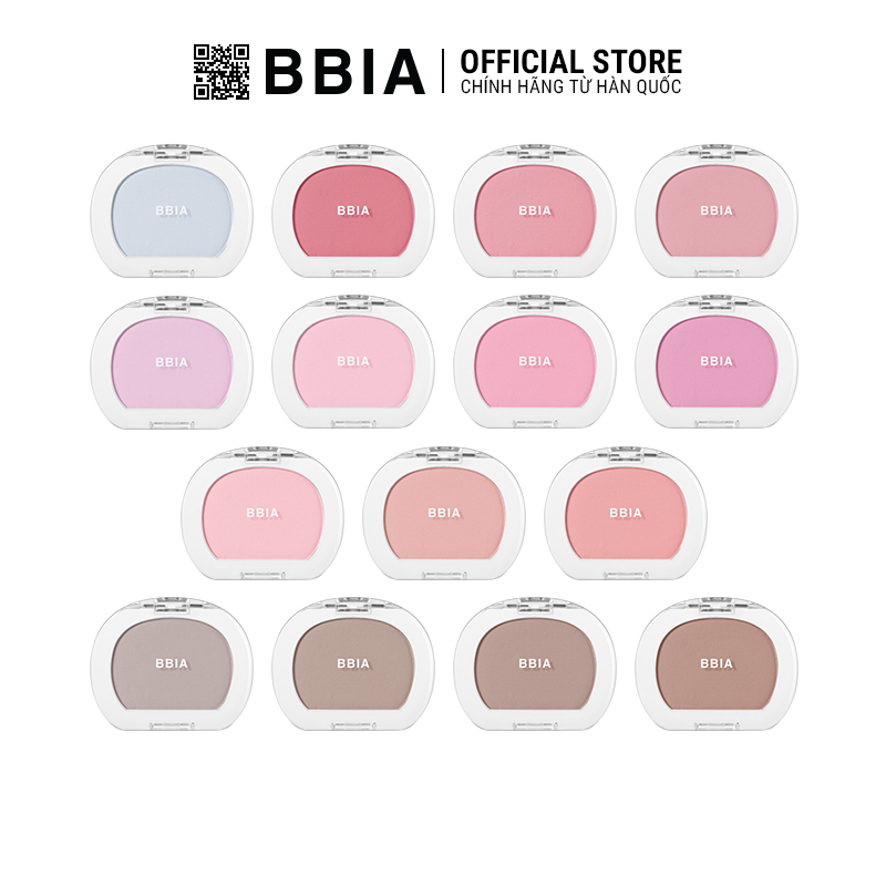 Phấn má hồng mịn lì, đa năng BBIA Last Blush 4g