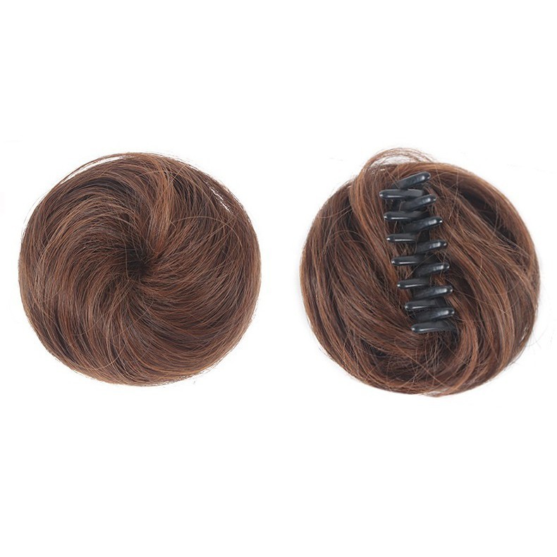 Tóc búi kẹp mini Hàn Quốc cực xinh. Tạo được 2 kiểu búi tóc: búi củ tỏi và búi rối