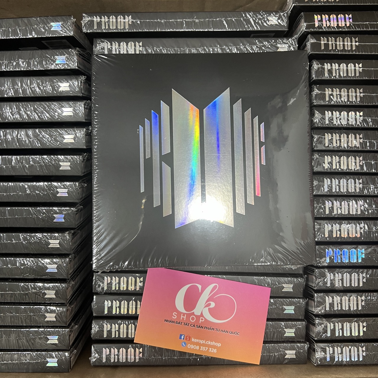 Bộ ảnh bts proof bản compact ckshop