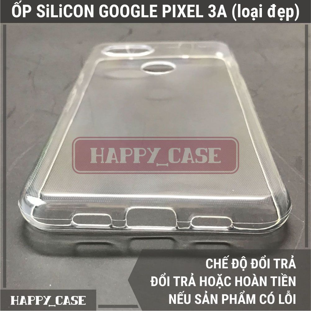 Ốp Điện Thoại GOOGLE PIXEL 3A (LOẠI ĐẸP) Thin Transparent Silicon