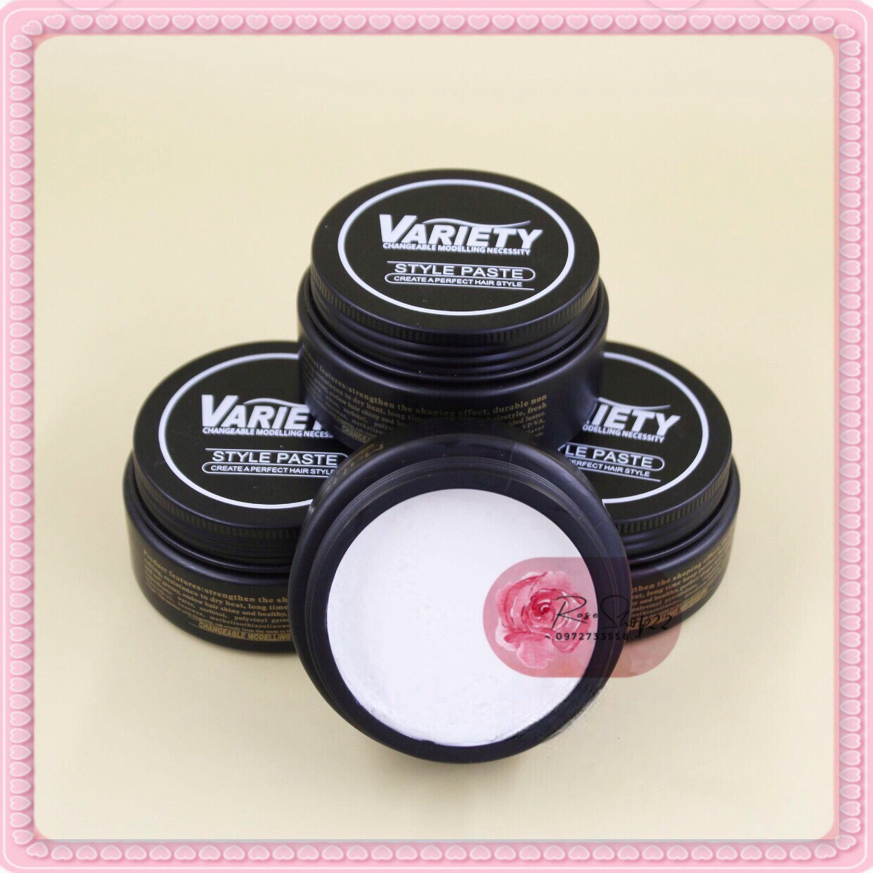 Sáp vuốt tóc Variety Matte Lasting 100ml