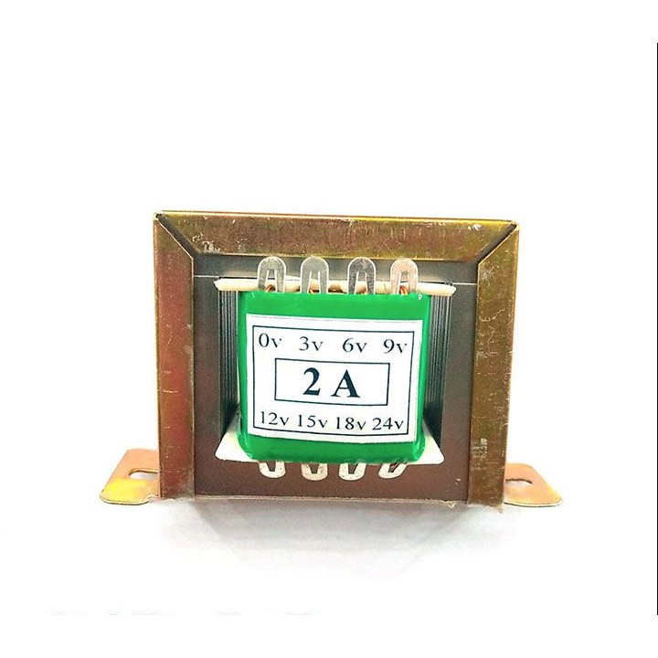 Biến áp 2a 0-24v nhiều đầu