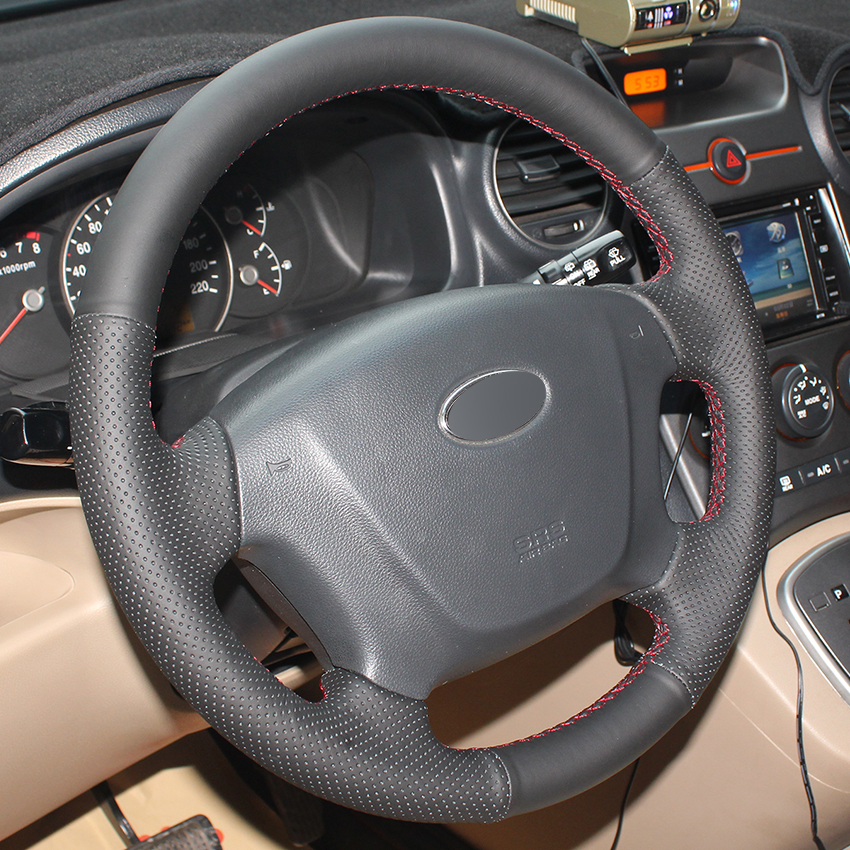 Bọc vô lăng xe Kia Carens 2007-2011
