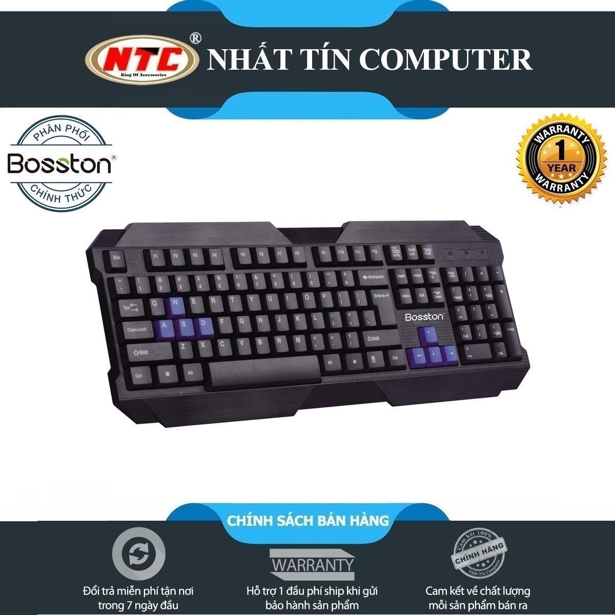 Bàn phím game bosston/vision g7 - cực êm - hãng phân phối chính thức - hưng phát