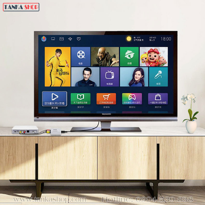 Bộ chuyển đổi AV sang HDMI Mini AV2HDMI
