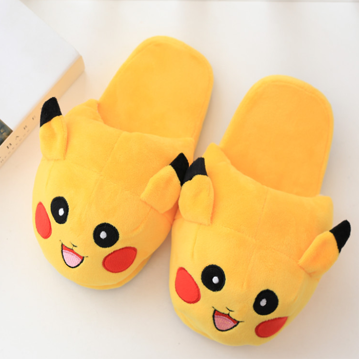[HCM]Dép Bông Đi Trong Nhà PiKaChu-2032