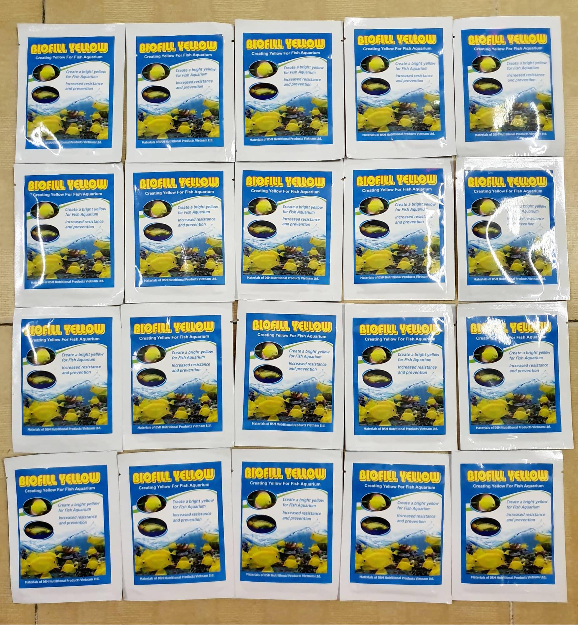 Biofill Yellow – sắc tố vàng cho cá cảnh