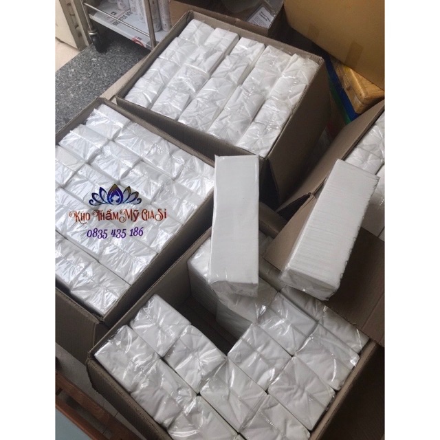 [HCM]Khăn Giấy Lau Mặt Spa 200tờ/cây