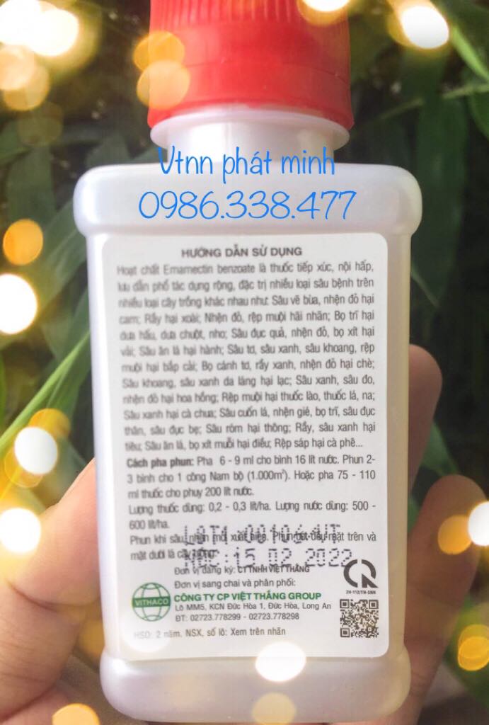 Thuốc trừ sâu sinh học TASIEU 19EC (100ml)