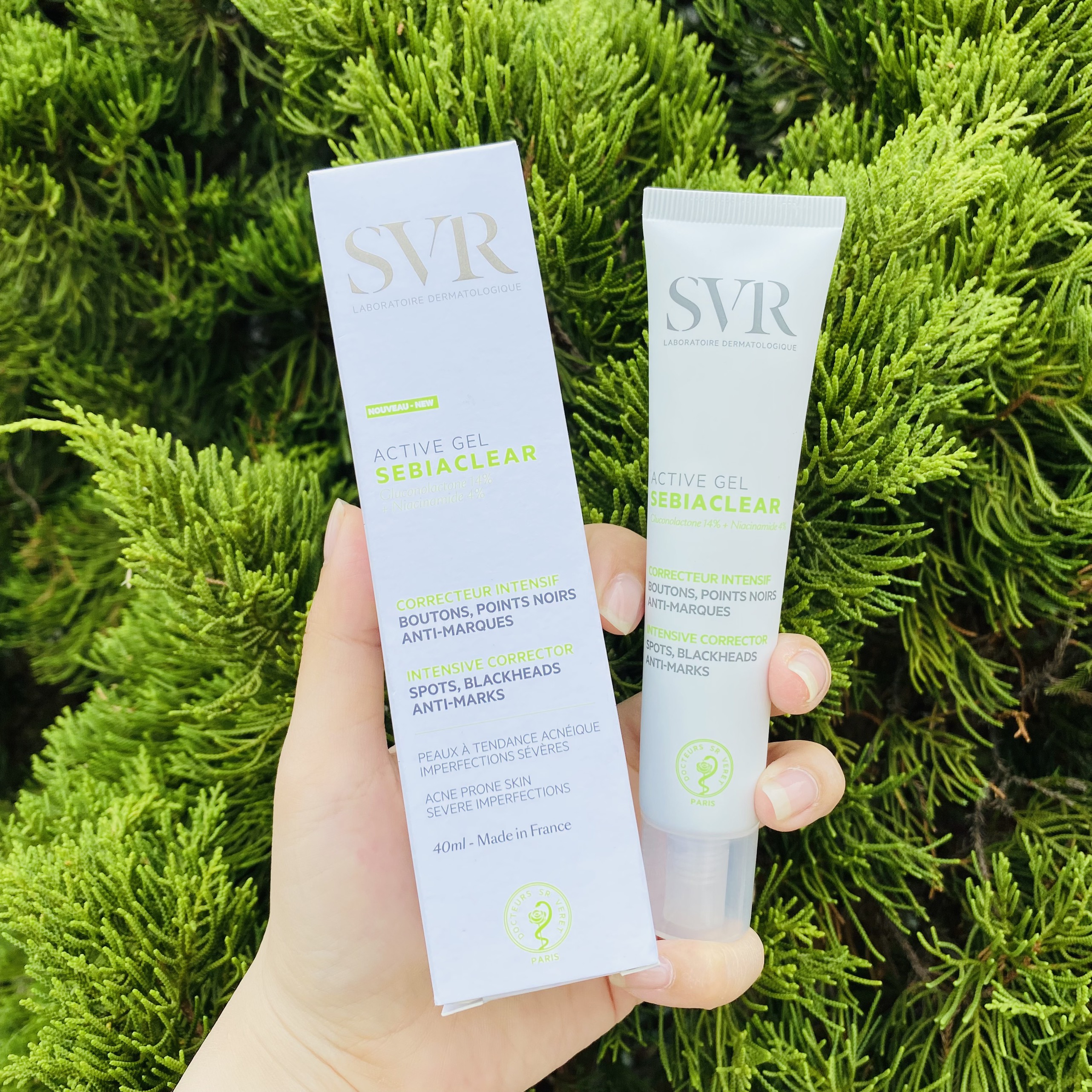 Kem dưỡng ẩm giảm mụn SVR Sebiaclear Active Gel (40ML)