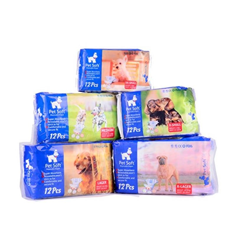 Bỉm vệ sinh cho chó 4 - 8 kg Pet Soft - 1 chiếc