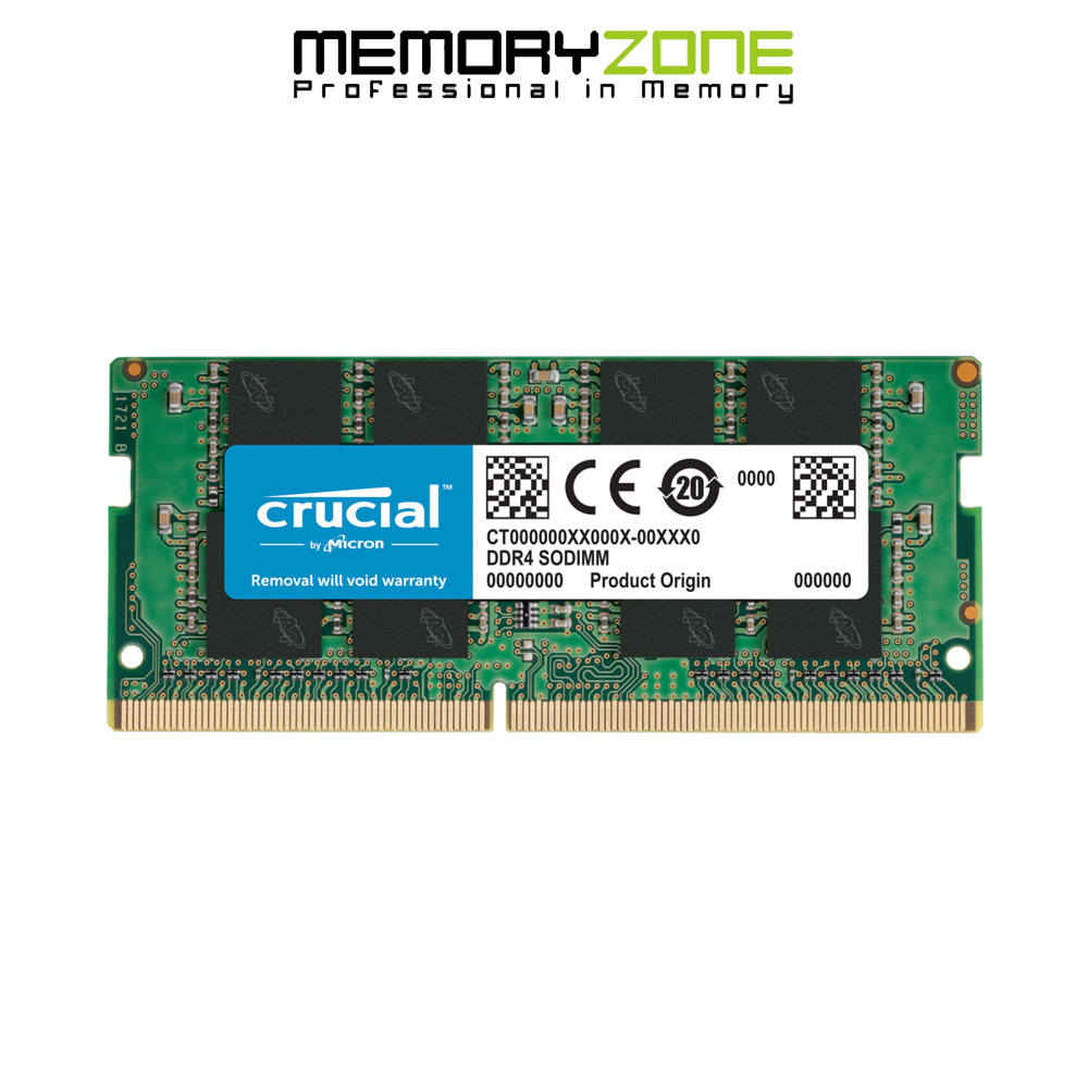 HCMRam Laptop Crucial DDR4 8GB Bus 3200MHz CL22 1.2v CT8G4SFS832A