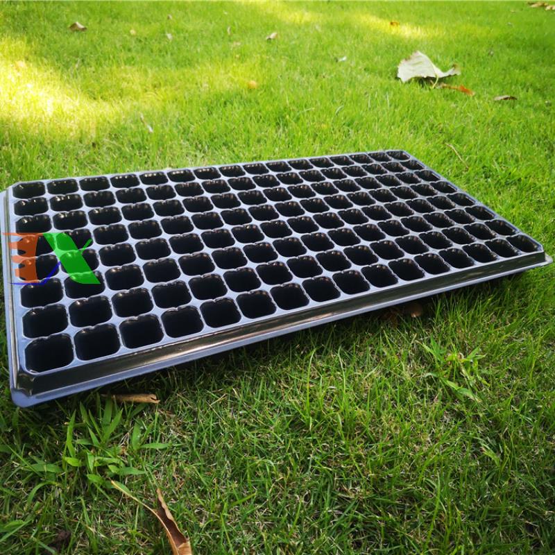 Bộ 10 khay nhựa ươm cây 128 lỗ, vỉ ươm hạt giống, khay nhựa pvc ươm hạt rau hoa