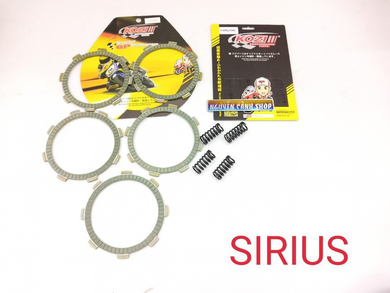 Bố Nồi Lò Xo nồi Sirius,jupiter Kozi
