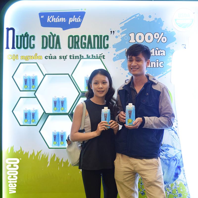 (1 THÙNG 12 HỘP) SỮA DỪA ĐÓNG HỘP VIETCOCO ORGANIC - 330ML