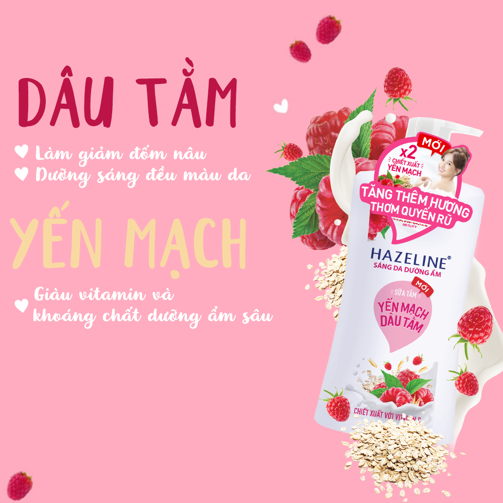 Sữa tắm Hazeline chai 1kg
