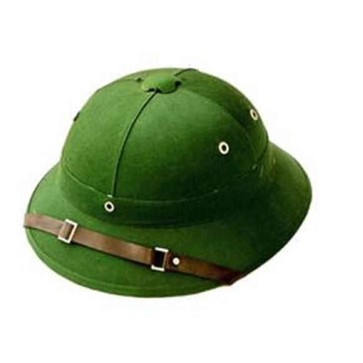 Mũ Cối Cứng Xanh Bộ đội - Loại Trung