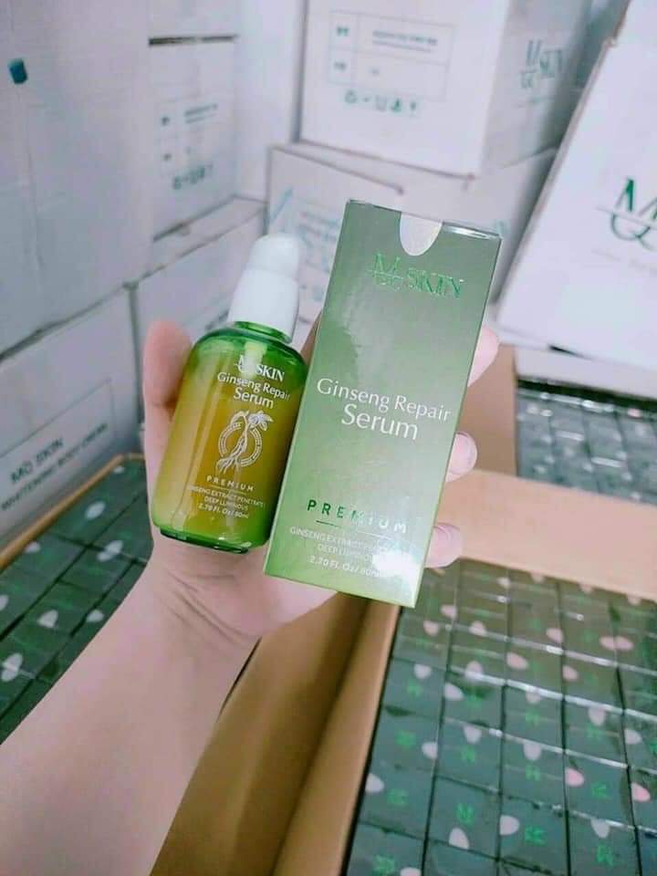 thay da nhân sâm MQ SKIN tái tạo da mới