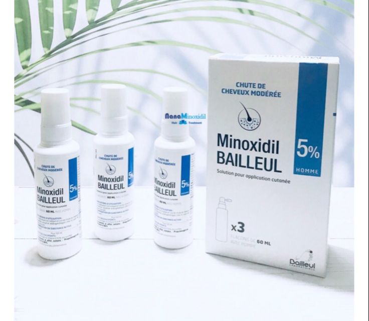 Xịt Mọc Tóc MINOXIDIL BAILLEUL 2% 5% - NGĂN RỤNG TÓC, KÍCH THÍCH MỌC TÓC