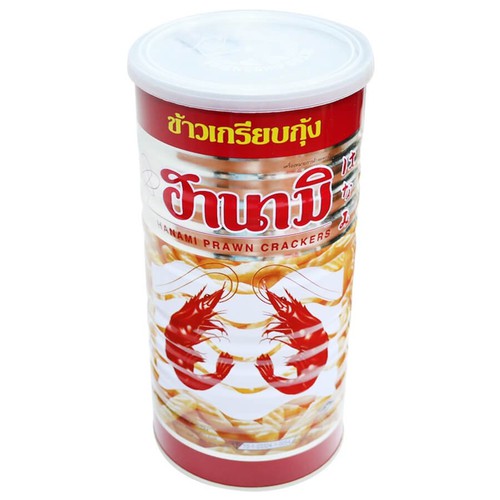 Snack Tôm Hanami Thái Lan Lon 110gr