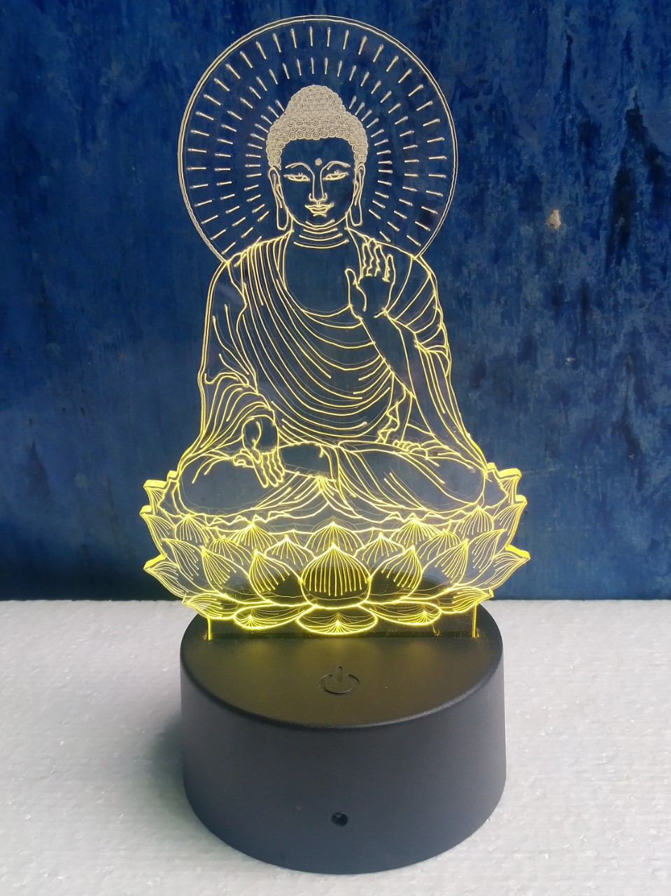 Đèn thờ phật, đèn thờ 3d hình Phật,