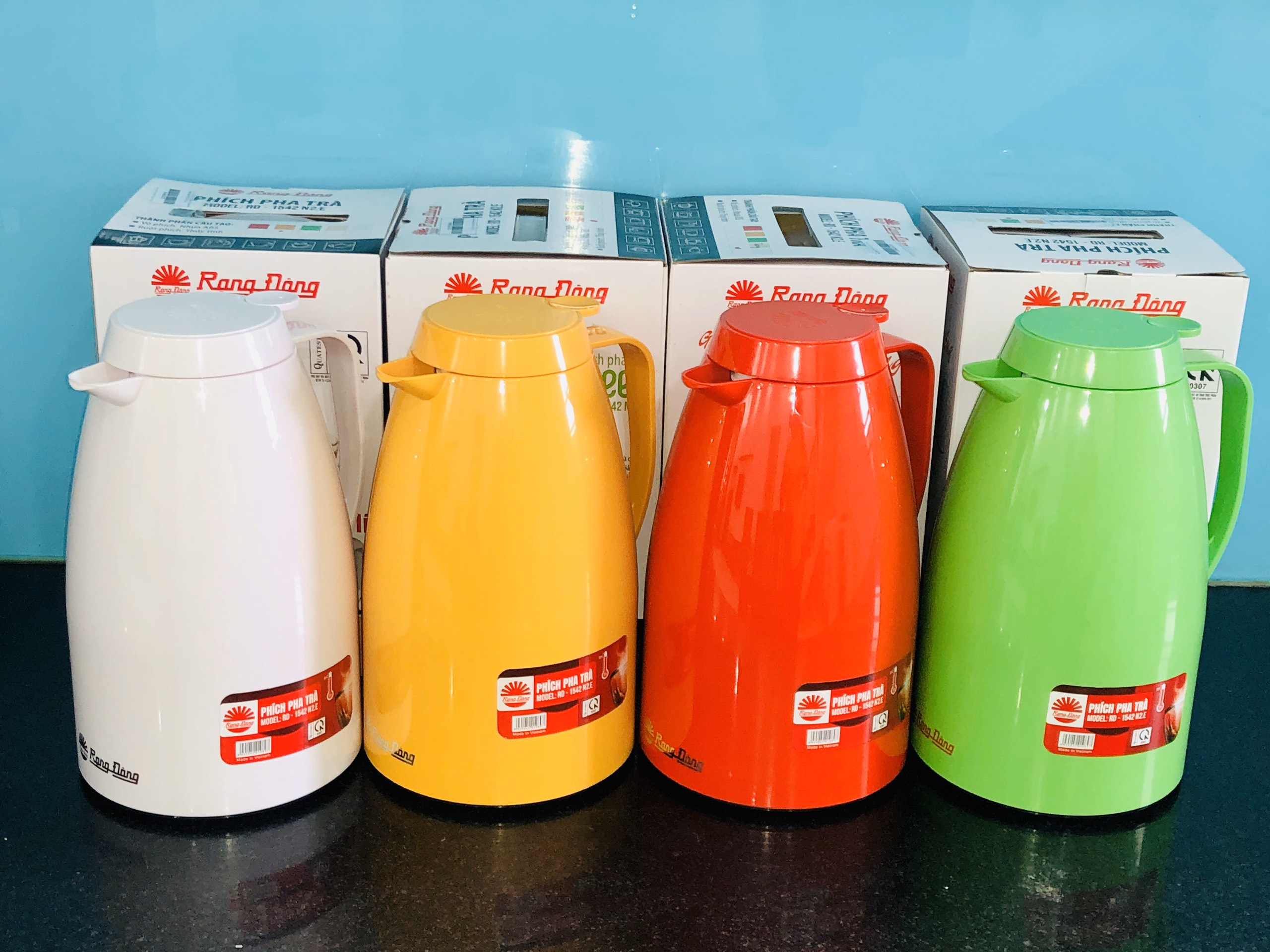 Phích nước pha trà cao cấp RD 1542-N2 1,5 Lít Rạng Đông