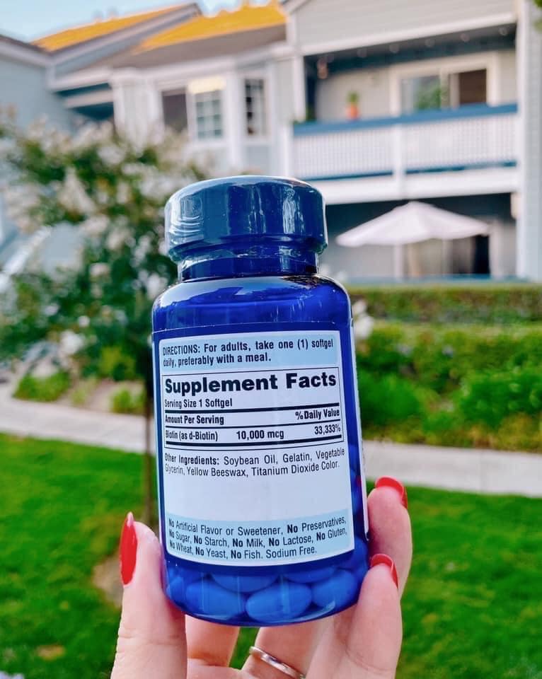 Biotin Puritan's Pride 10,000 mcg 100 viên