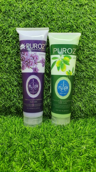 Muối tắm Puroz xóa mờ vết thâm làm sáng sáng da 420ml