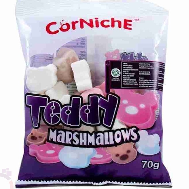 Kẹo Xốp MarshMallow hãng Corniche (đủ các dòng Mini Marshmallow, Teddy Marshmallow, Mega Marshmallow)