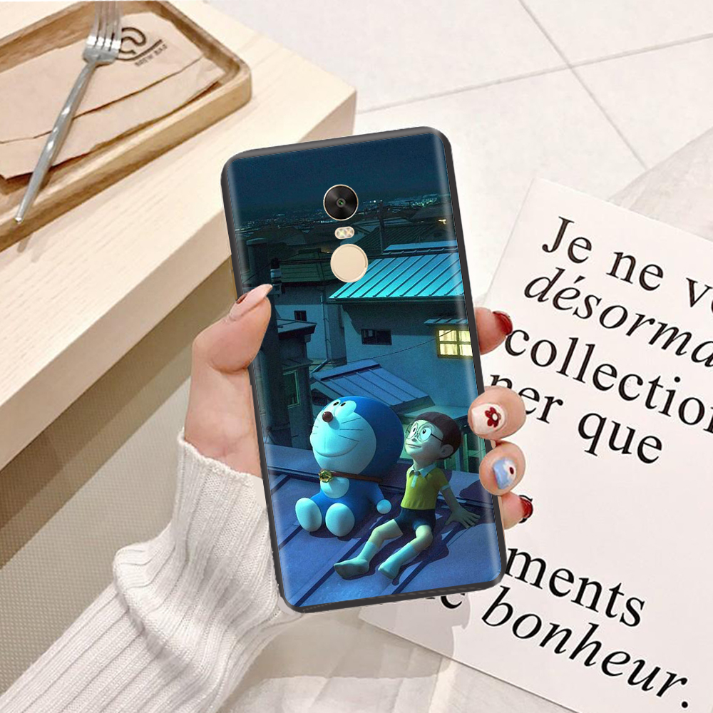 [HCM]Ốp lưng điện thoại Xiaomi Redmi 7A / Redmi Note 4 / Redmi Note 4X / Redmi Note 5 Pro / Redmi Note 5A / Redmi Note 5A Prime viền dẻo TPU BST Doremon Phiêu Lưu