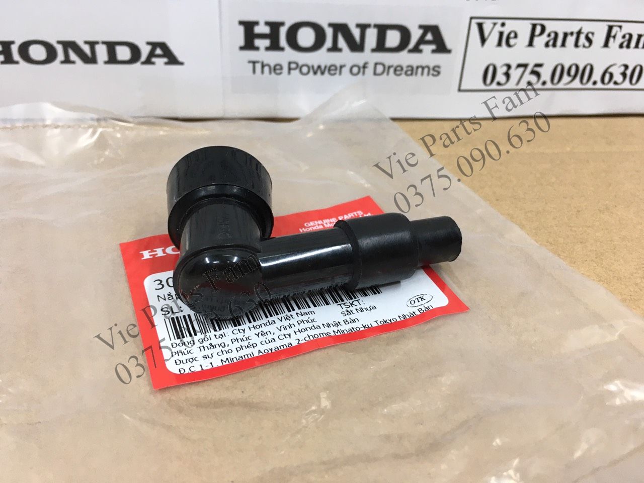 CHỤP BUGI, BUZI CHÍNH HIỆU HONDA (SỬ DỤNG CHO TẤT CẢ CÁC ĐỜI XE HONDA TRỪ WINNER)