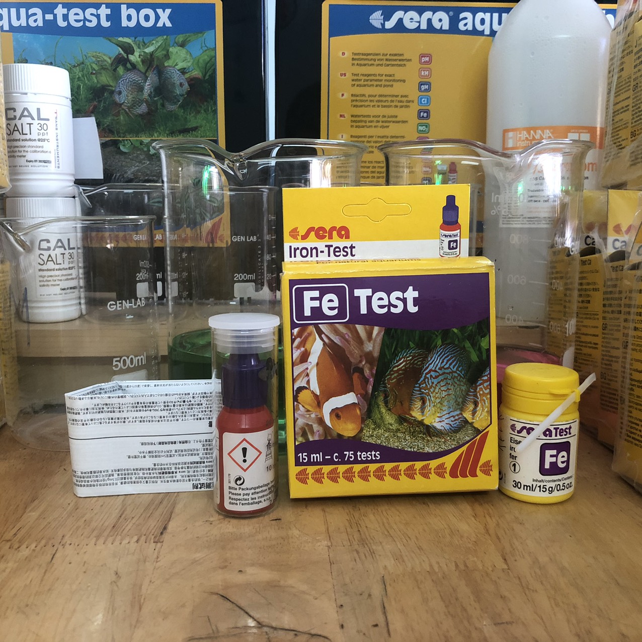 Bộ Đo Phèn Fe Test kit FE Sera