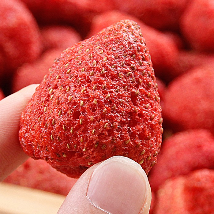 Dâu tây sấy giòn (Túi, Hộp 250g/ 500g/ 1kg)